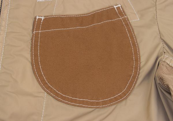 COMME des GARCONS HOMME Corduroy Panel Jacket Beige Size XS