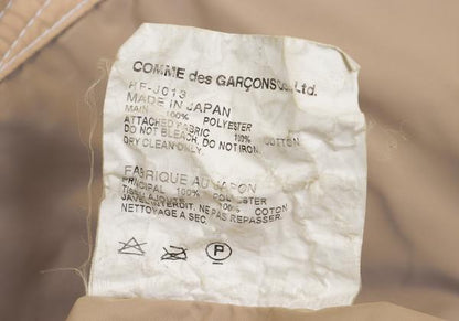 COMME des GARCONS HOMME Corduroy Panel Jacket Beige Size XS