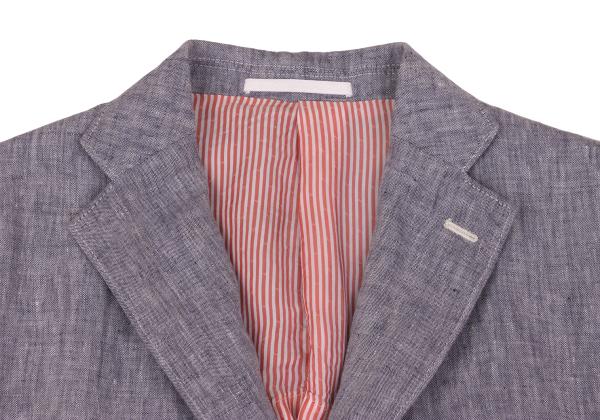 COMME des GARCONS HOMME Linen Chambray Jacket Navy Size XS