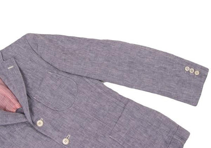 COMME des GARCONS HOMME Linen Chambray Jacket Navy Size XS