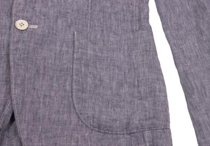 COMME des GARCONS HOMME Linen Chambray Jacket Navy Size XS