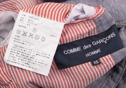 COMME des GARCONS HOMME Linen Chambray Jacket Navy Size XS