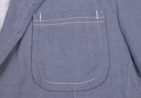COMME des GARCONS HOMME Cotton Patch Jacket Blue Size XS