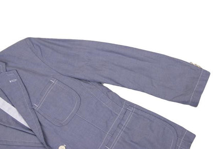 COMME des GARCONS HOMME Cotton Patch Jacket Blue Size XS
