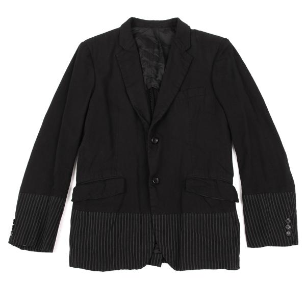 COMME des GARCONS HOMME Garment Dye Jacket Black Size XS