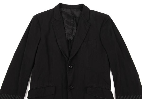 COMME des GARCONS HOMME Garment Dye Jacket Black Size XS