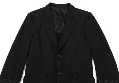 COMME des GARCONS HOMME Garment Dye Jacket Black Size XS