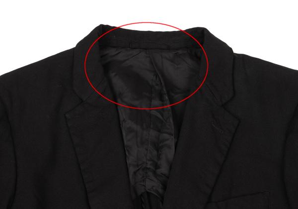 COMME des GARCONS HOMME Garment Dye Jacket Black Size XS