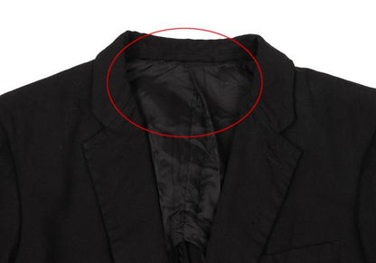 COMME des GARCONS HOMME Garment Dye Jacket Black Size XS