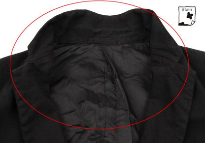 COMME des GARCONS HOMME Garment Dye Jacket Black Size XS