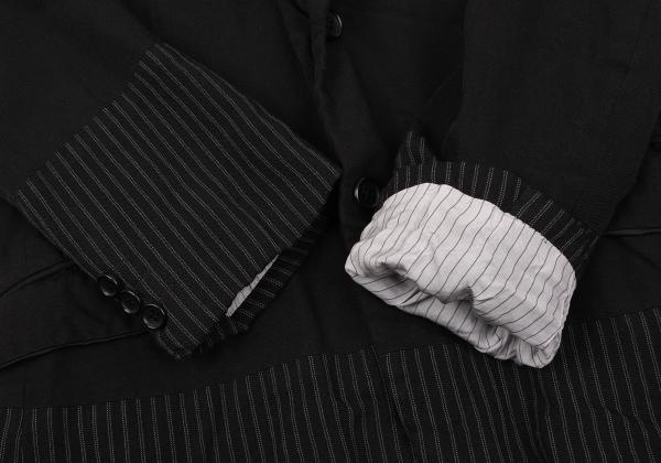 COMME des GARCONS HOMME Garment Dye Jacket Black Size XS