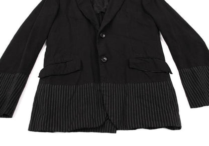 COMME des GARCONS HOMME Garment Dye Jacket Black Size XS