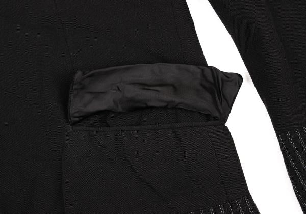 COMME des GARCONS HOMME Garment Dye Jacket Black Size XS