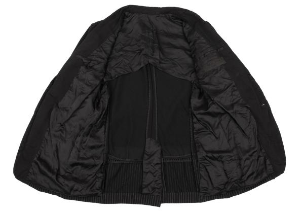 COMME des GARCONS HOMME Garment Dye Jacket Black Size XS