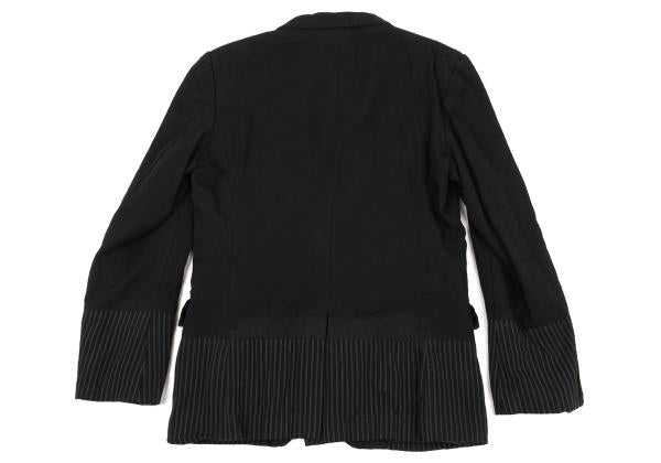 COMME des GARCONS HOMME Garment Dye Jacket Black Size XS
