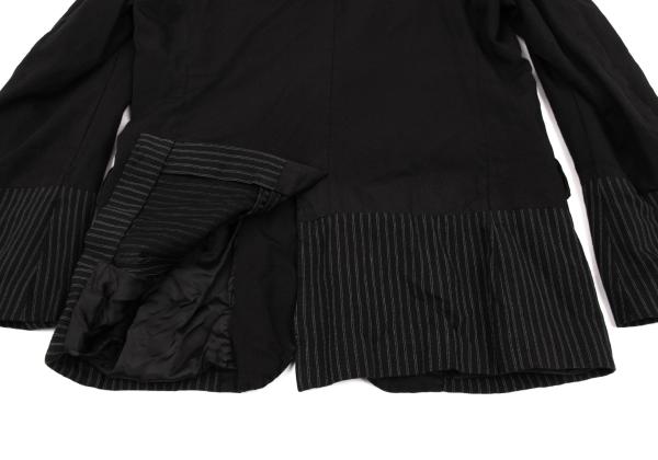 COMME des GARCONS HOMME Garment Dye Jacket Black Size XS