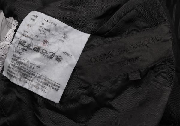 COMME des GARCONS HOMME Garment Dye Jacket Black Size XS