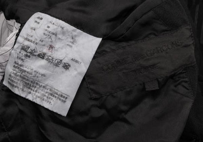 COMME des GARCONS HOMME Garment Dye Jacket Black Size XS