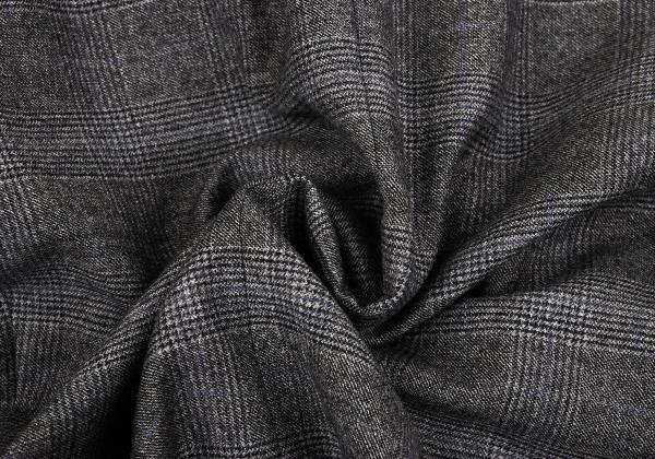Theory Wool Cashmere Glen Check Jacket Gray Blue Size 36