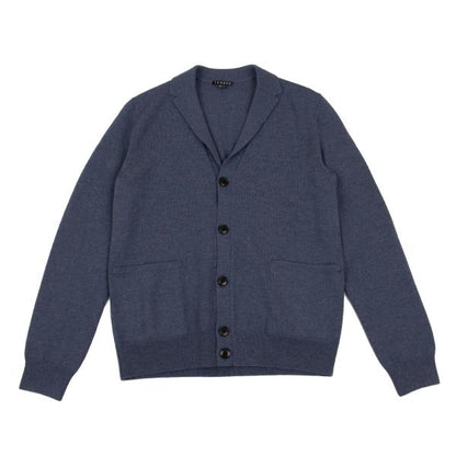 Theory Blue Wool Knit Jacket Size S