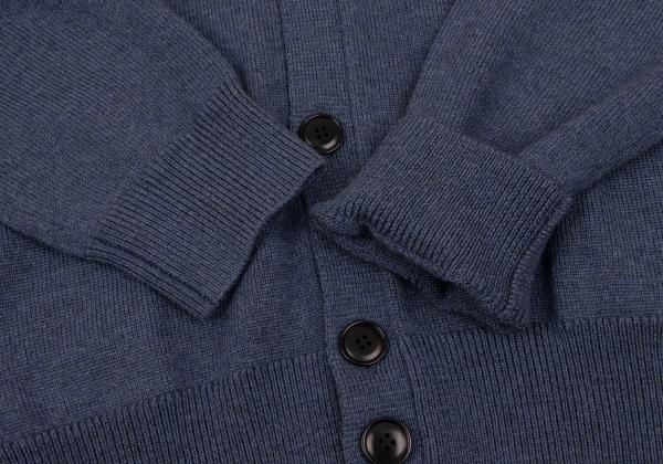 Theory Blue Wool Knit Jacket Size S