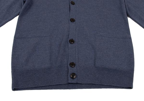 Theory Blue Wool Knit Jacket Size S