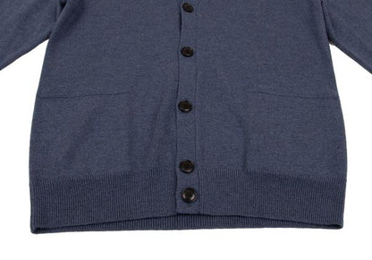 Theory Blue Wool Knit Jacket Size S