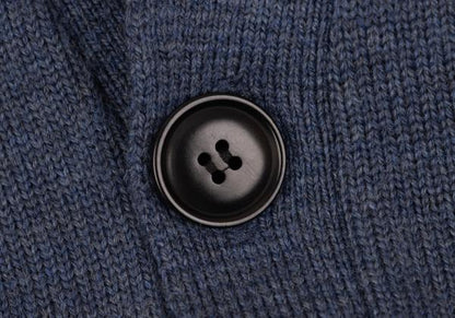 Theory Blue Wool Knit Jacket Size S