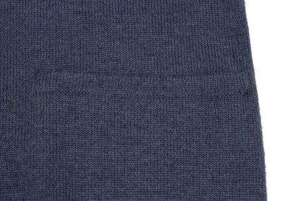 Theory Blue Wool Knit Jacket Size S