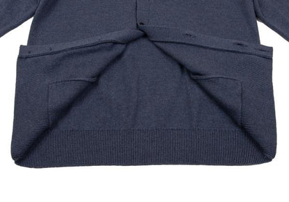 Theory Blue Wool Knit Jacket Size S