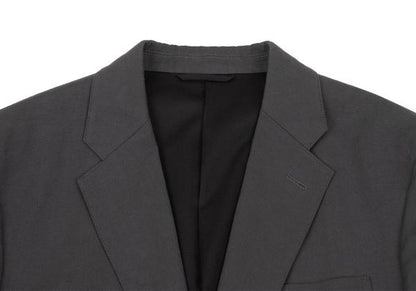 MARGARET HOWELL Cotton Linen Patch Jacket Gray Size M