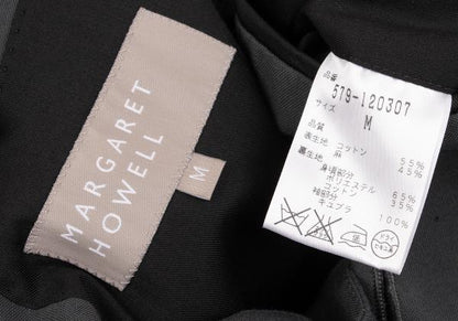 MARGARET HOWELL Cotton Linen Patch Jacket Gray Size M