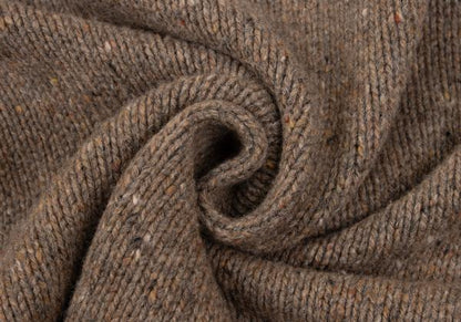 MARGARET HOWELL Wool Linen Blend Knit Jacket Brown Size M