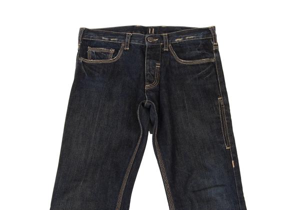 Neil Barrett INDIGO Side Zip Denim Jeans Size 29