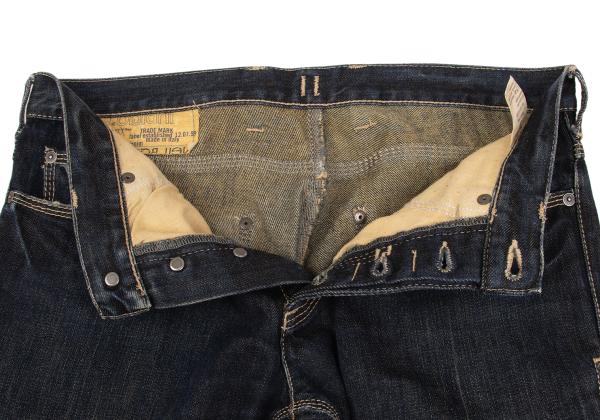 Neil Barrett INDIGO Side Zip Denim Jeans Size 29