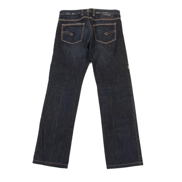 Neil Barrett INDIGO Side Zip Denim Jeans Size 29