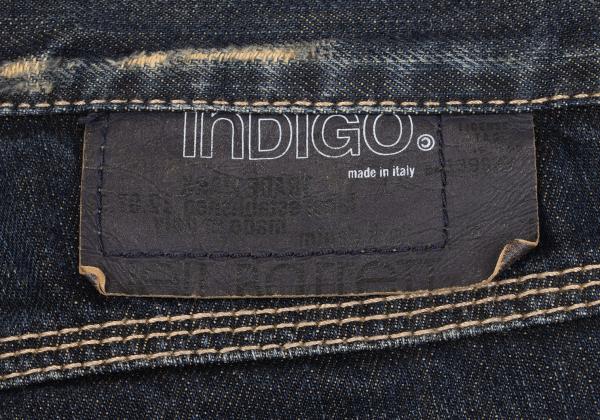 Neil Barrett INDIGO Side Zip Denim Jeans Size 29