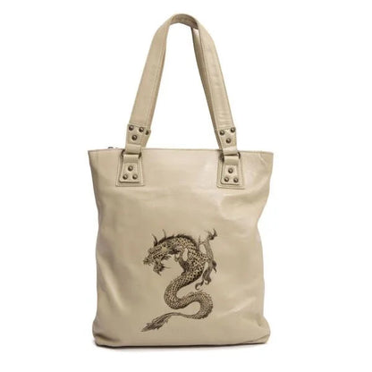 Jean Paul GAULTIER Dragon Bag Beige