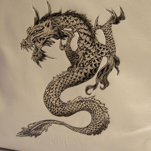 Jean Paul GAULTIER Dragon Bag Beige