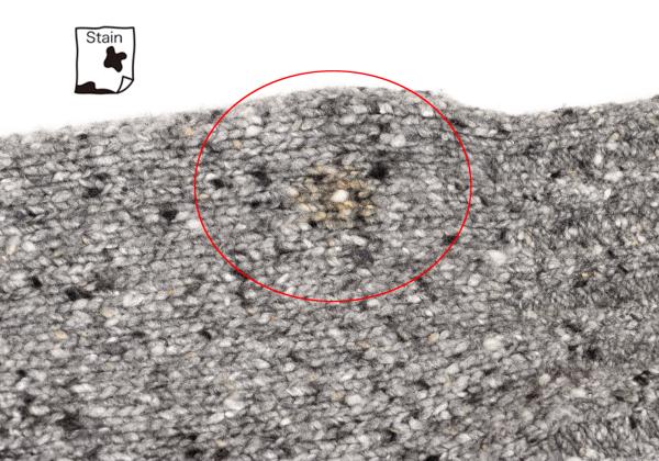 Papas+ Wool Blend Nep Turtleneck Sweater Gray Size M
