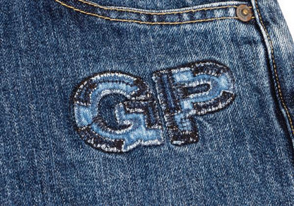 Papas GP Patch Denim Jeans Indigo Size 31