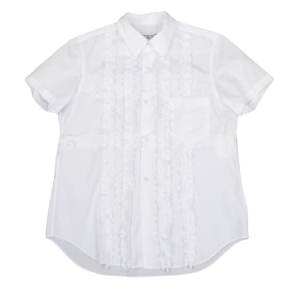 robe de chambre COMME des GARCONS Lace Sleeve Shirt Size M