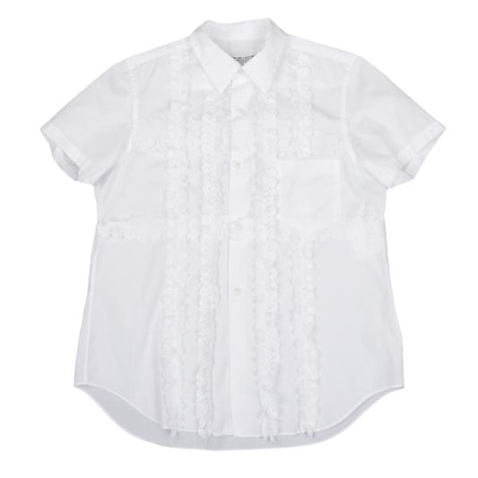 robe de chambre COMME des GARCONS Lace Sleeve Shirt Size M