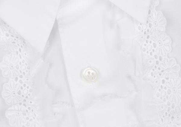 robe de chambre COMME des GARCONS Lace Sleeve Shirt Size M