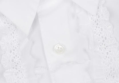 robe de chambre COMME des GARCONS Lace Sleeve Shirt Size M