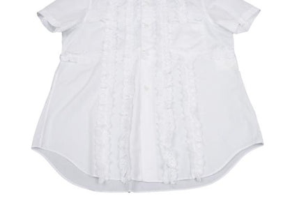 robe de chambre COMME des GARCONS Lace Sleeve Shirt Size M