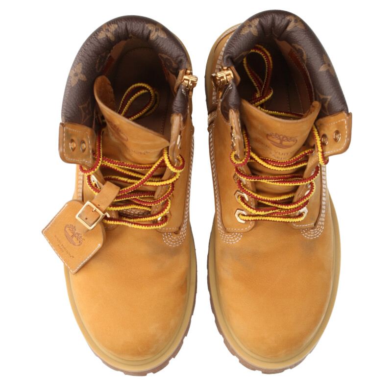 LOUISVUITTON x Timberland 24AW Monogram Ankle Boot Size 7