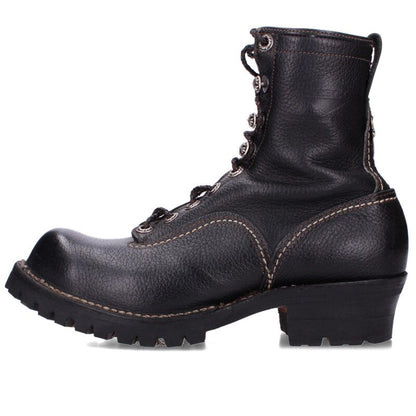 Chrome Hearts Jobmaster Leather Blade Lace-up Boot Size 9.5