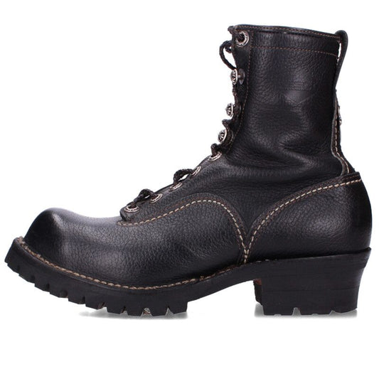 Chrome Hearts Jobmaster Leather Blade Lace-up Boot Size 9.5