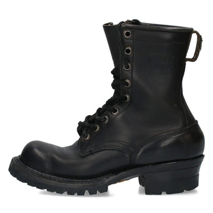 Chrome Hearts Leather Blade Lace-up Boot Multi Size 7.5